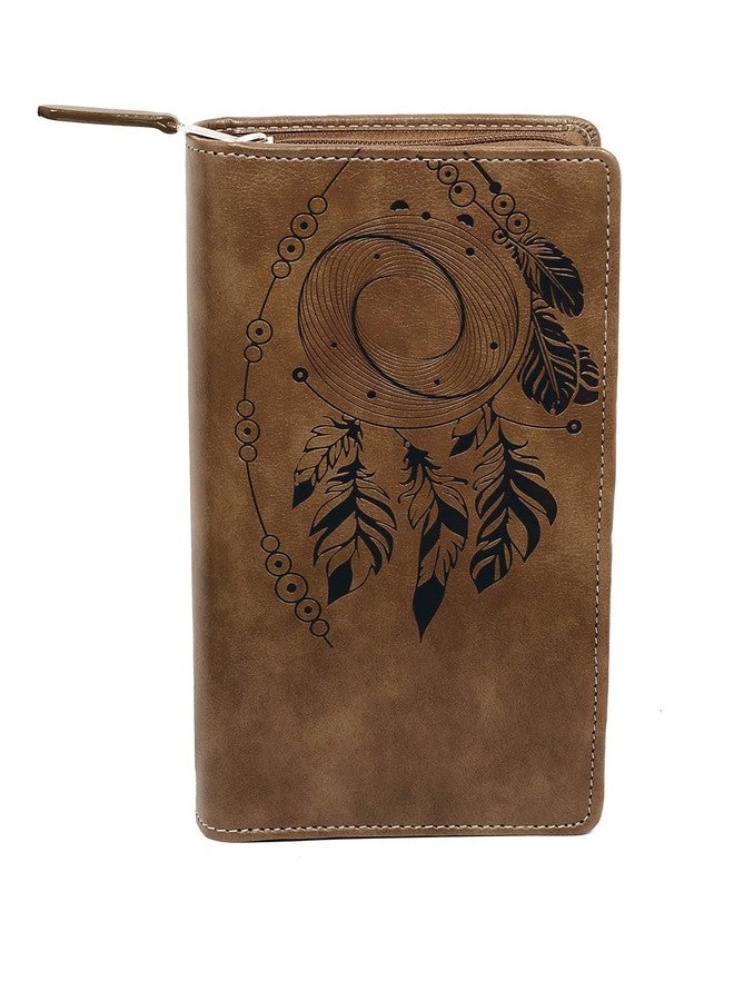 Sukeshcraft Unisex 6 Passports 3 Credit 3 I.D. 6 Shopping Card Holder (2TonBrown)) - Image 2